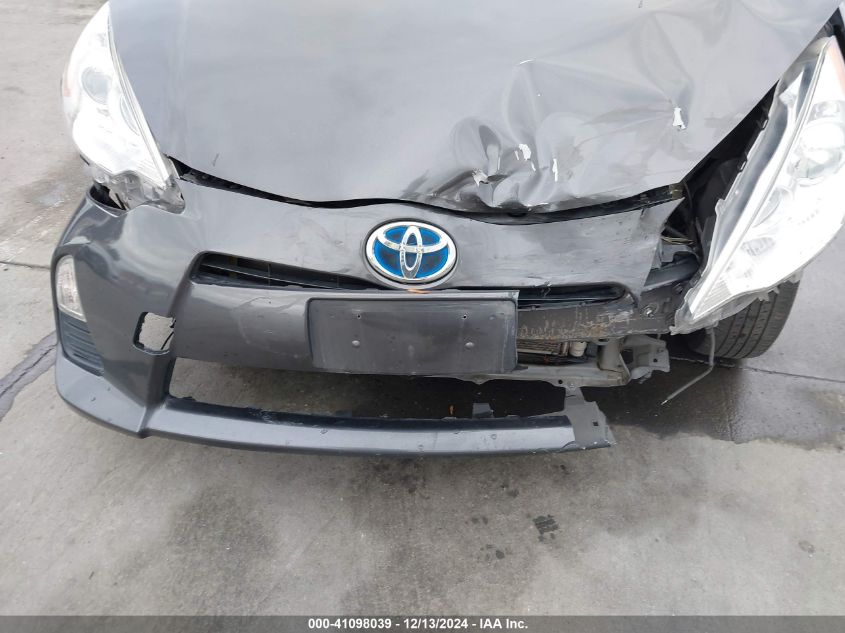 2013 Toyota Prius C Two VIN: JTDKDTB3XD1528408 Lot: 41098039