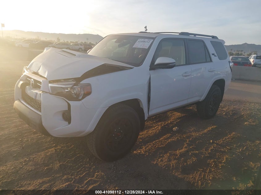 Vin: jteru5jr3r6260811, lot: 41588231, toyota 4runner trd off road premium 20242