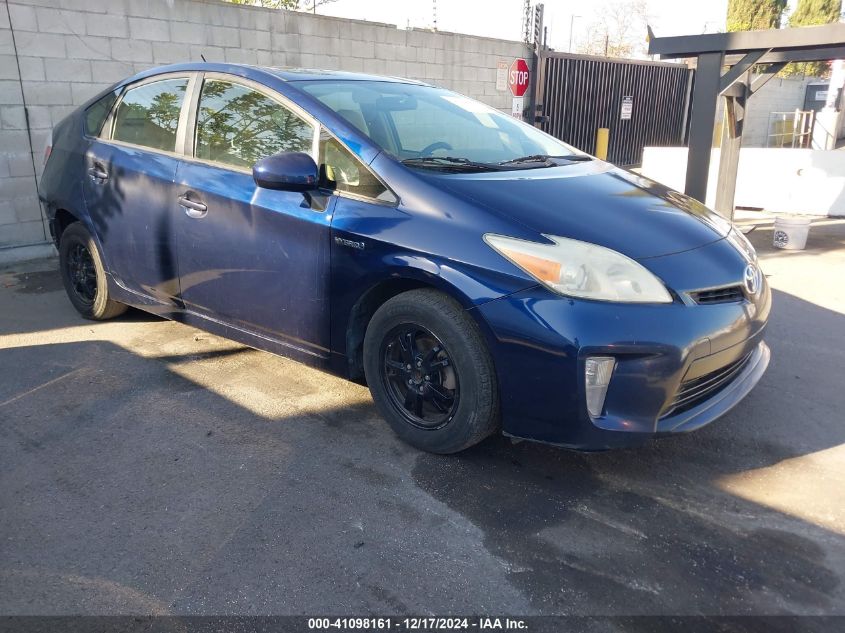 VIN JTDKN3DUXD1723329 2013 TOYOTA PRIUS no.1