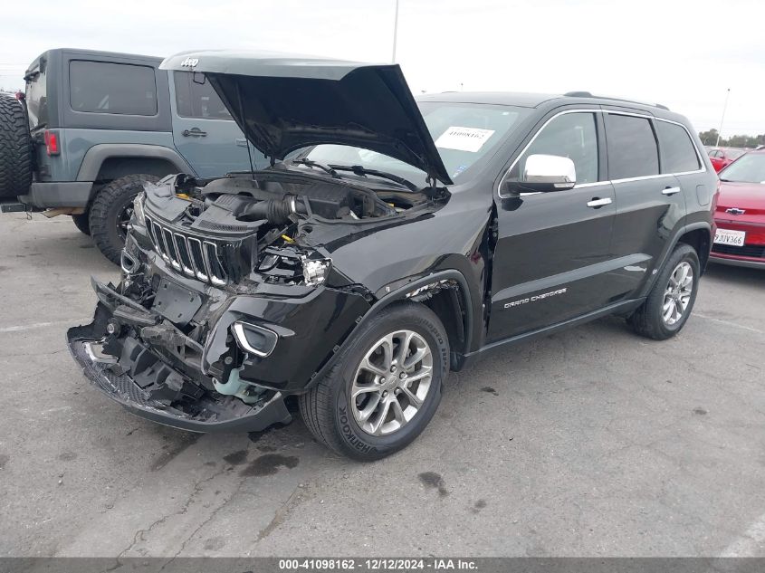 VIN 1C4RJEBG8EC442185 2014 Jeep Grand Cherokee, Lim... no.2