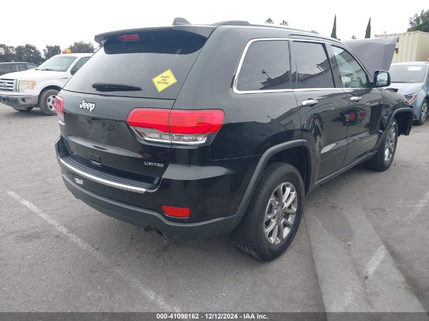 VIN 1C4RJEBG8EC442185 2014 Jeep Grand Cherokee, Lim... no.4