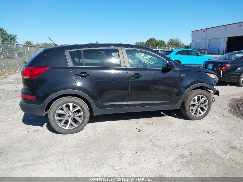 2016 Kia Sportage Lx VIN: KNDPBCACXG7879267 Lot: 41098182