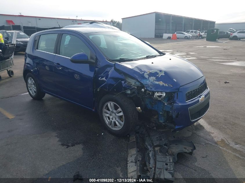 VIN 1G1JC6SH8D4236730 2013 Chevrolet Sonic, Lt Auto no.1