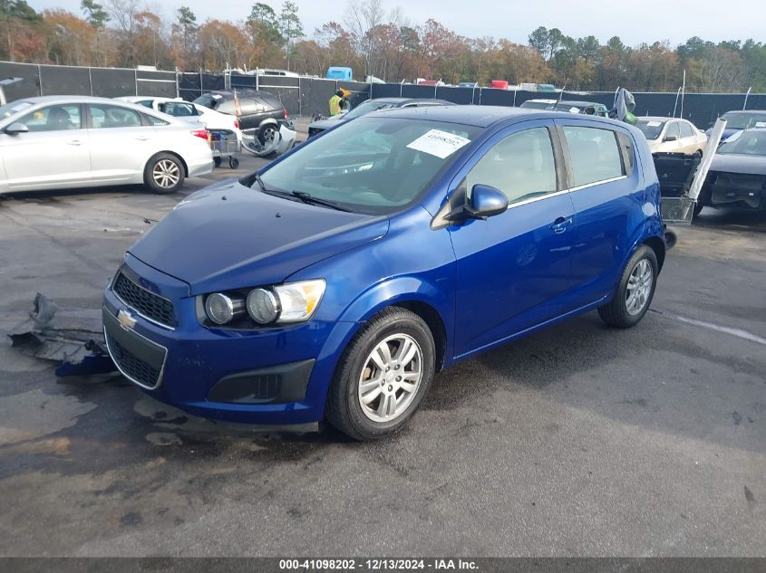 VIN 1G1JC6SH8D4236730 2013 Chevrolet Sonic, Lt Auto no.2