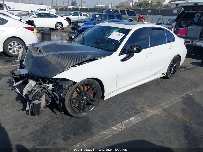 VIN 3MW5U7J0XM8B56654 2021 BMW 3 Series, M340I no.2