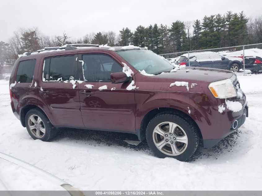 VIN 5FNYF3H55DB005365 2013 Honda Pilot, Ex-L no.13