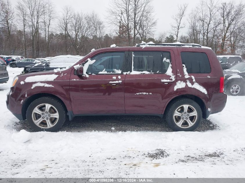 VIN 5FNYF3H55DB005365 2013 Honda Pilot, Ex-L no.14