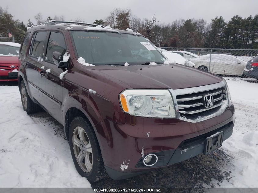 VIN 5FNYF3H55DB005365 2013 Honda Pilot, Ex-L no.6