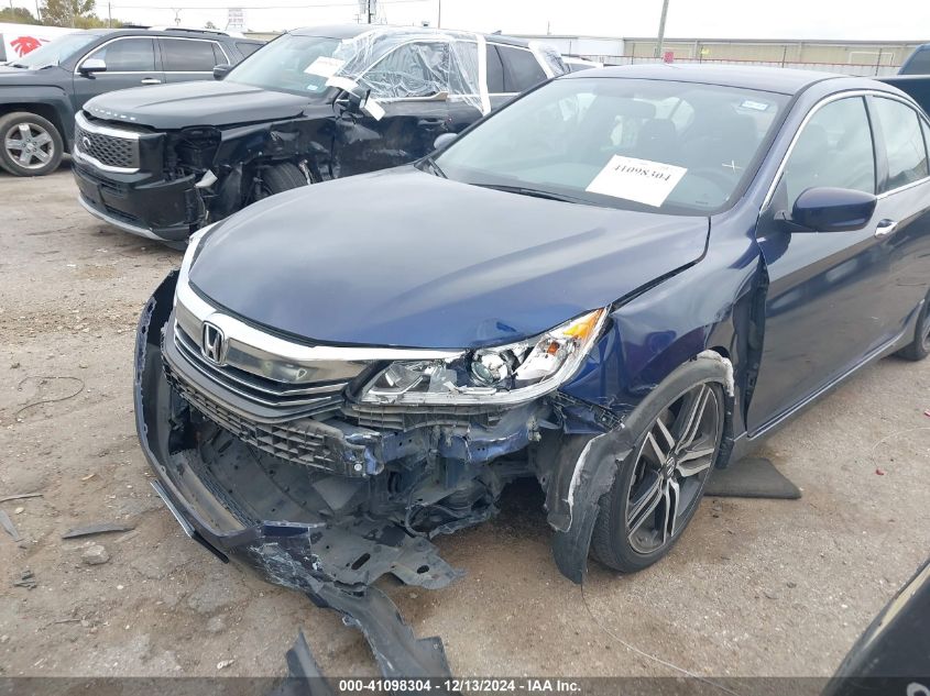 VIN 1HGCR2F5XGA055031 2016 Honda Accord, Sport no.6