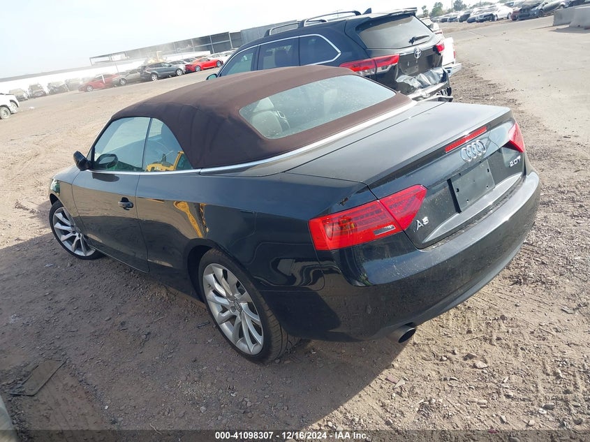 Vin: waujfafh7dn007894, lot: 41588426, audi a5 2.0t premium 20133