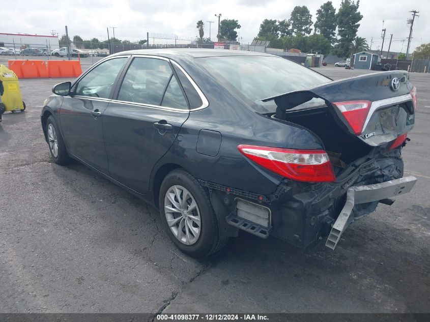 VIN 4T1BF1FK0FU046611 2015 Toyota Camry, LE no.3