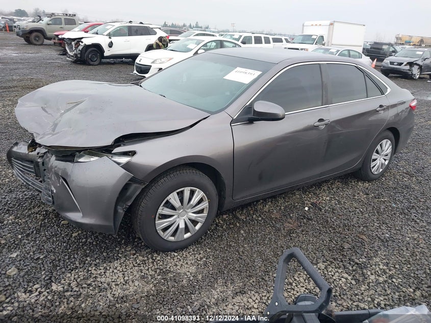 2017 TOYOTA CAMRY VIN: 4T1BF1FK6HU343501