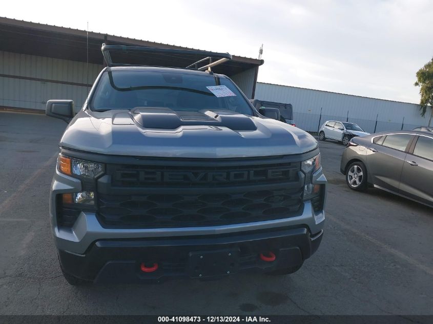 2023 Chevrolet Silverado 1500 4Wd Short Bed Custom Trail Boss VIN: 3GCPDCEK4PG296208 Lot: 41098473