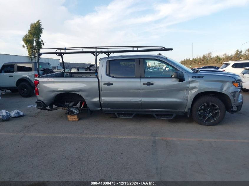 2023 Chevrolet Silverado 1500 4Wd Short Bed Custom Trail Boss VIN: 3GCPDCEK4PG296208 Lot: 41098473