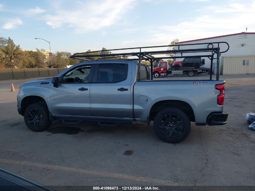 2023 Chevrolet Silverado 1500 4Wd Short Bed Custom Trail Boss VIN: 3GCPDCEK4PG296208 Lot: 41098473