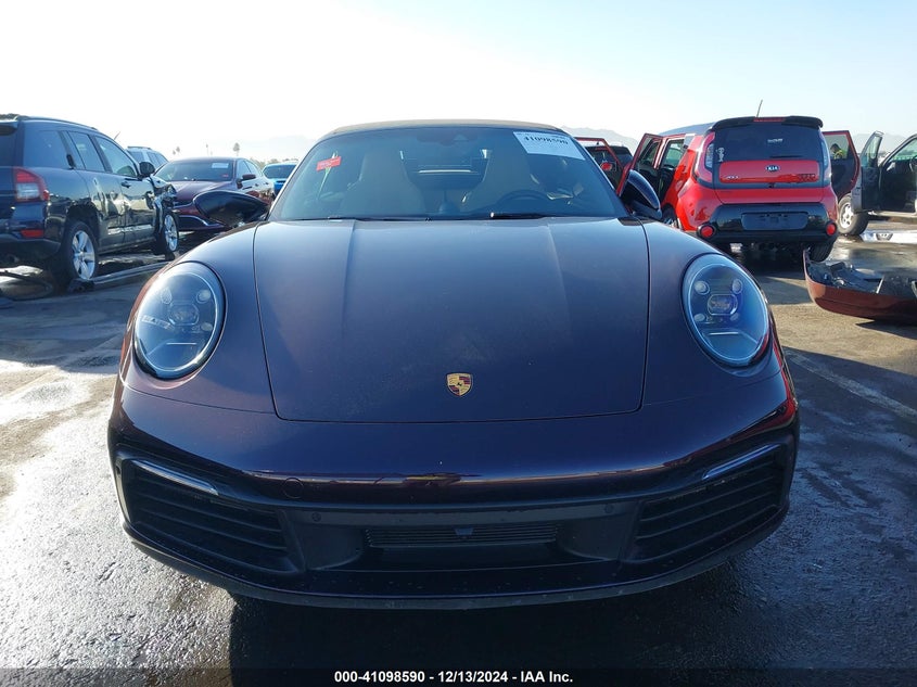 2021 PORSCHE 911 VIN: WP0CB2A96MS249008