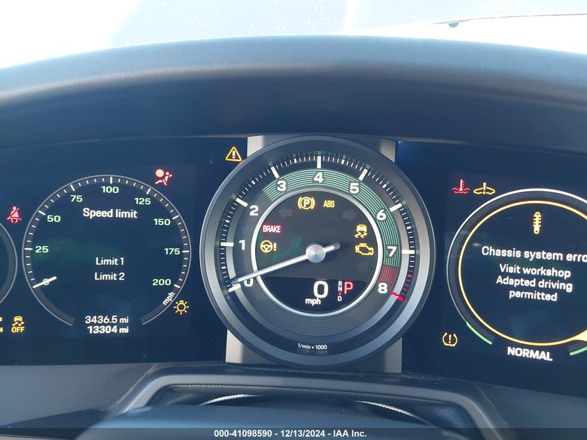 2021 PORSCHE 911 VIN: WP0CB2A96MS249008