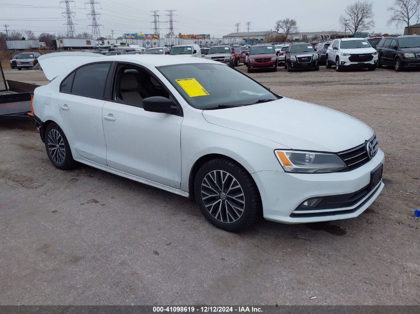 VIN 3VWD17AJ1FM216439 2015 Volkswagen Jetta, 1.8T S... no.1