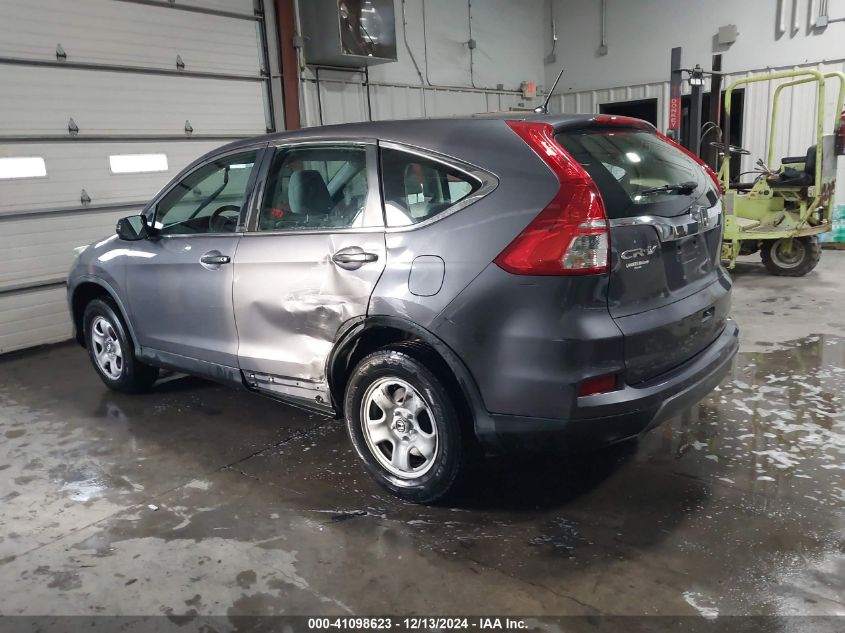 VIN 3CZRM3H31FG702239 2015 Honda CR-V, LX no.3