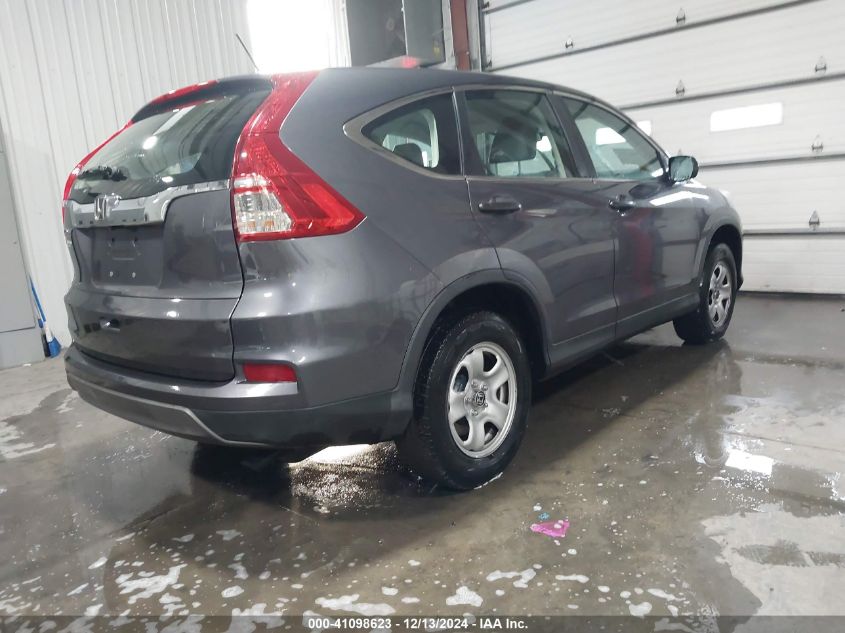 VIN 3CZRM3H31FG702239 2015 Honda CR-V, LX no.4