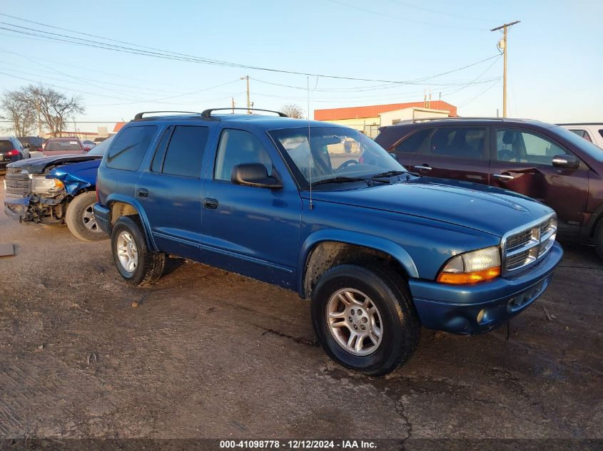 2002 Dodge Durango Slt VIN: 1B4HS48Z62F122964 Lot: 41098778