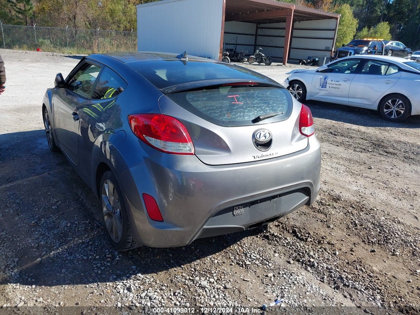 2016 HYUNDAI VELOSTER - KMHTC6AD6GU256733
