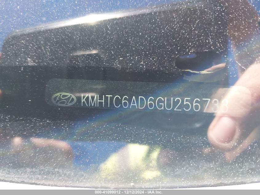 2016 HYUNDAI VELOSTER - KMHTC6AD6GU256733