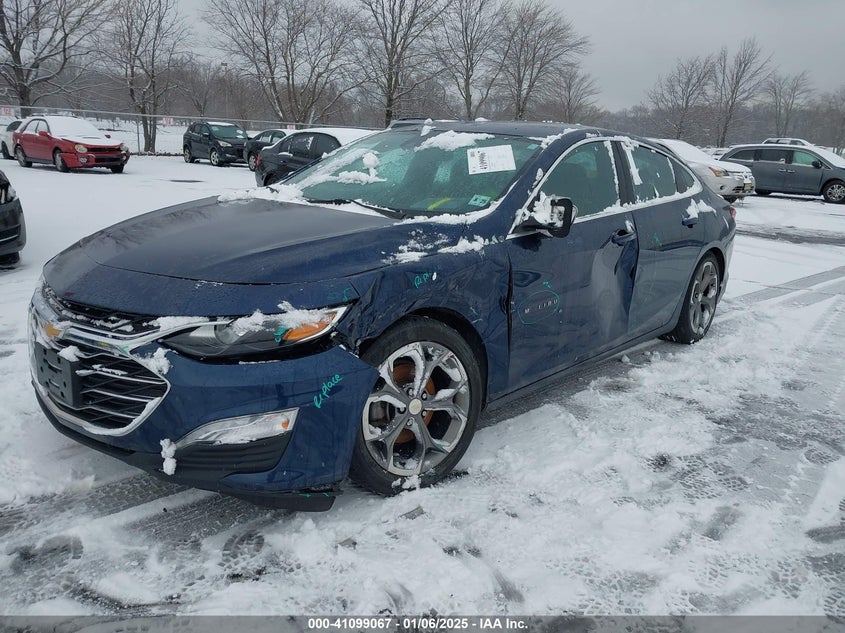 2020 CHEVROLET MALIBU VIN: 1G1ZD5ST6LF127314