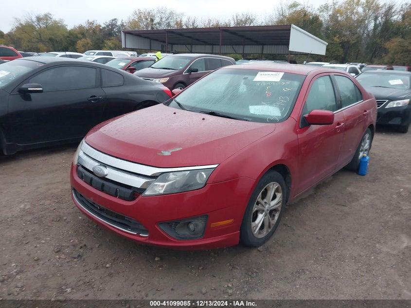 2012 FORD FUSION VIN: 3FAHP0HG5CR342943