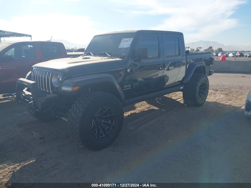 Vin: 1c6hjtfg3ll111027, lot: 41589296, jeep gladiator overland 4x4 20202