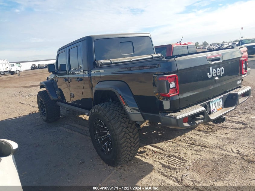 Vin: 1c6hjtfg3ll111027, lot: 41589296, jeep gladiator overland 4x4 20203