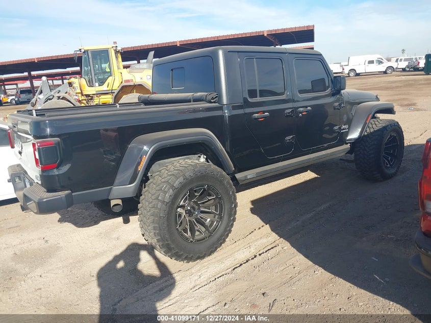 Vin: 1c6hjtfg3ll111027, lot: 41589296, jeep gladiator overland 4x4 20204