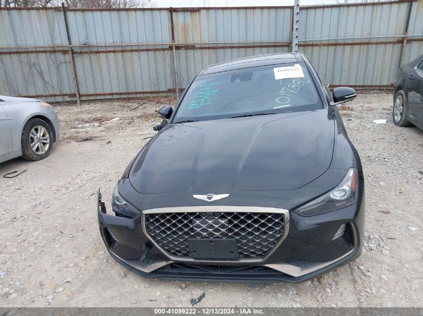 VIN KMTG34LE5KU017880 2019 GENESIS G70 no.12