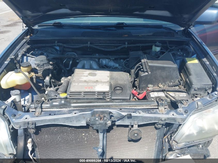 2003 Toyota Highlander V6 VIN: JTEGF21A630110423 Lot: 41099264