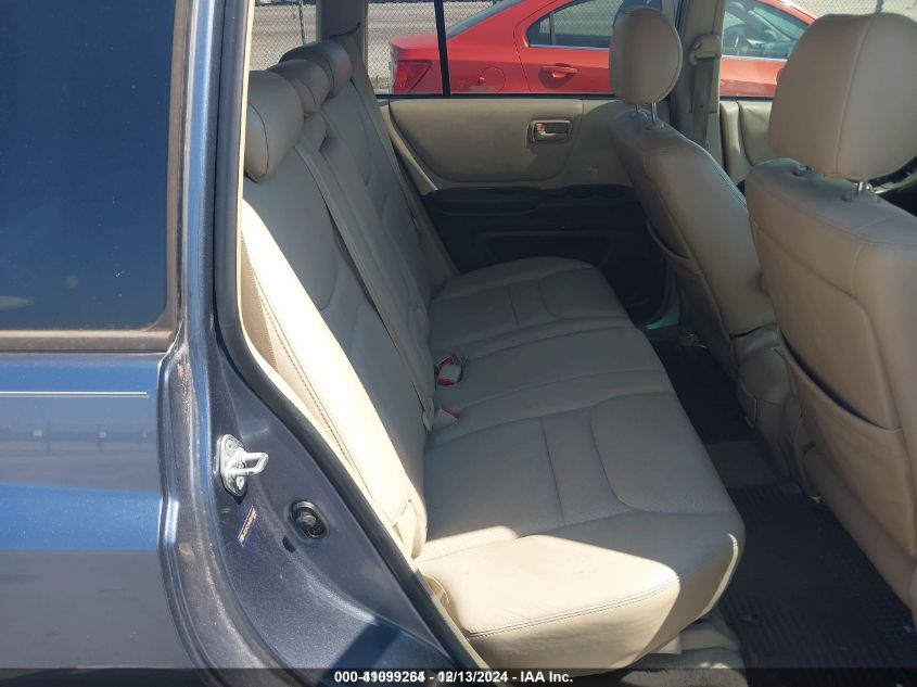 2003 Toyota Highlander V6 VIN: JTEGF21A630110423 Lot: 41099264