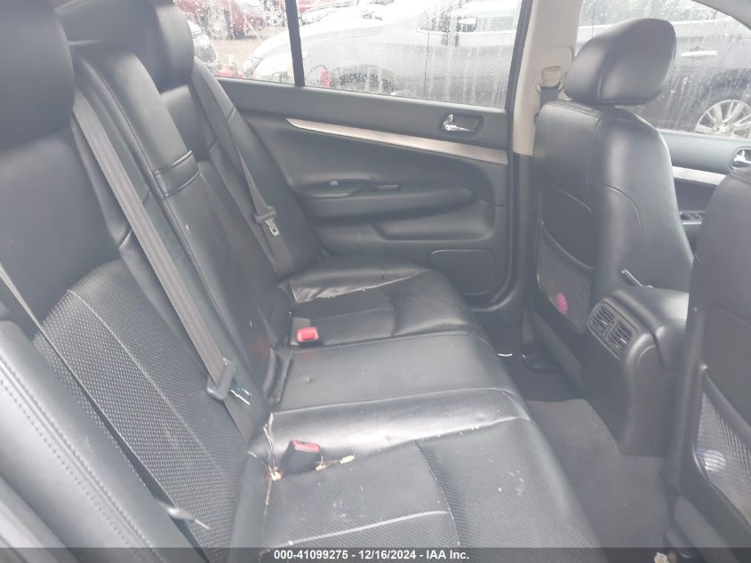 2011 Infiniti G25 VIN: JN1DV6E4BM652217 Lot: 41099275