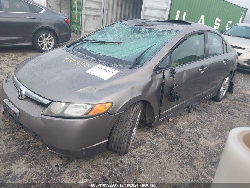2008 HONDA CIVIC VIN: 2HGFA16888H354691