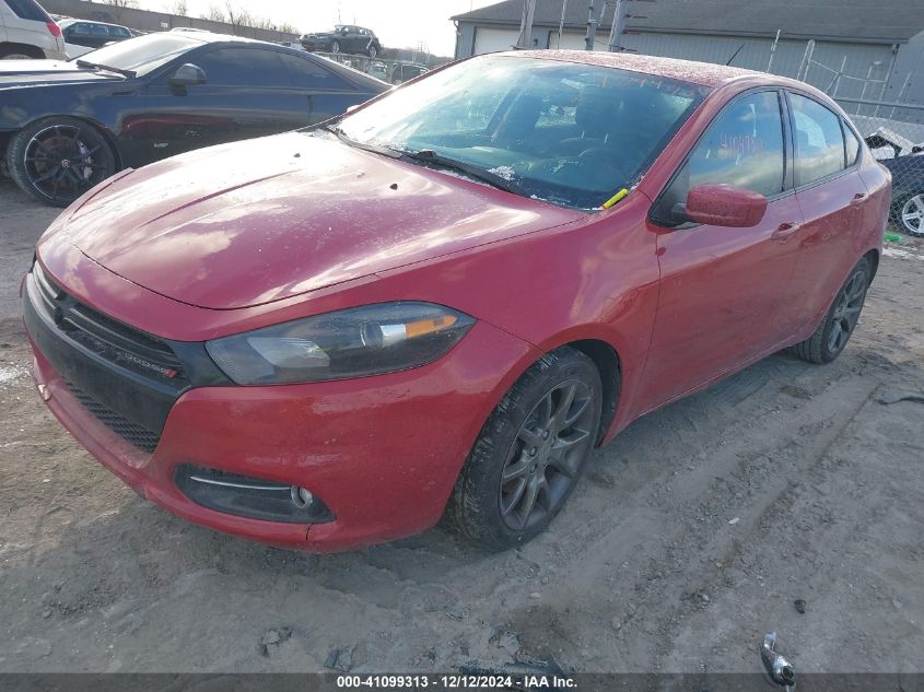 VIN 1C3CDFBB9ED878081 2014 Dodge Dart, Sxt no.2