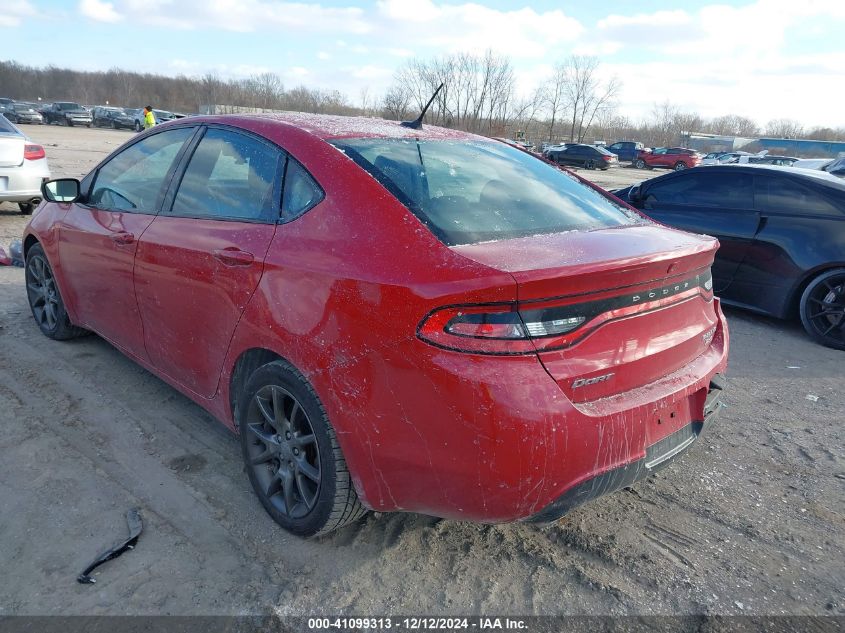 VIN 1C3CDFBB9ED878081 2014 Dodge Dart, Sxt no.3