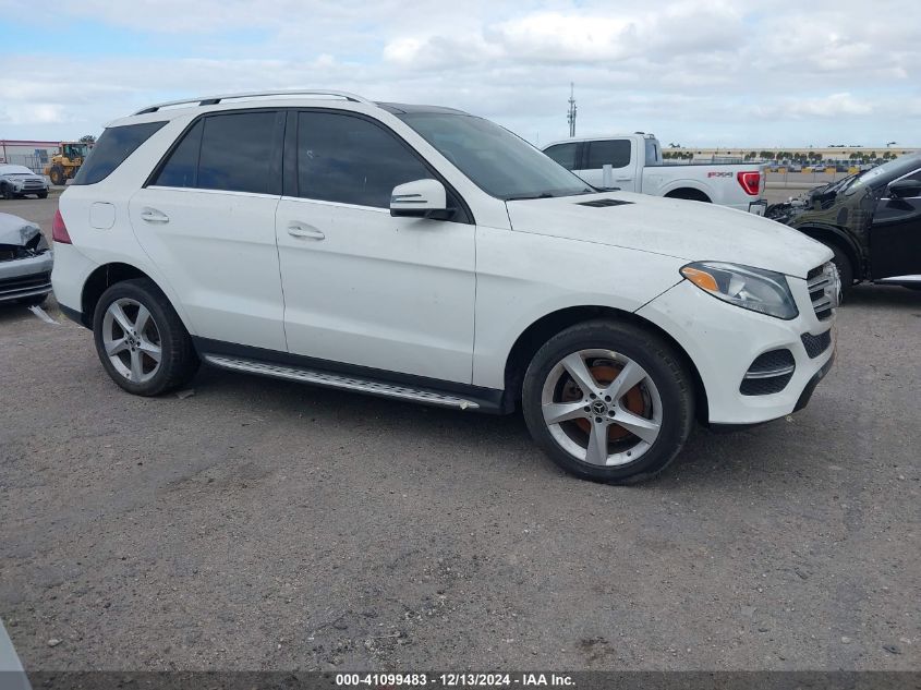 VIN 4JGDA5JB3JB110697 2018 Mercedes-Benz GLE 350 no.1