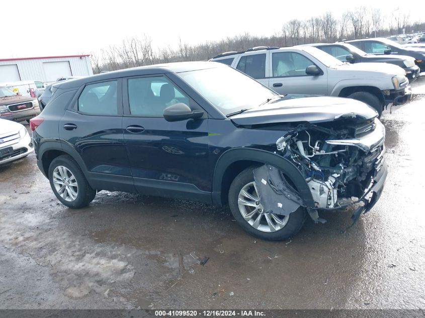 2021 Chevrolet Trailblazer Fwd Ls VIN: KL79MMS22MB100710 Lot: 41099520