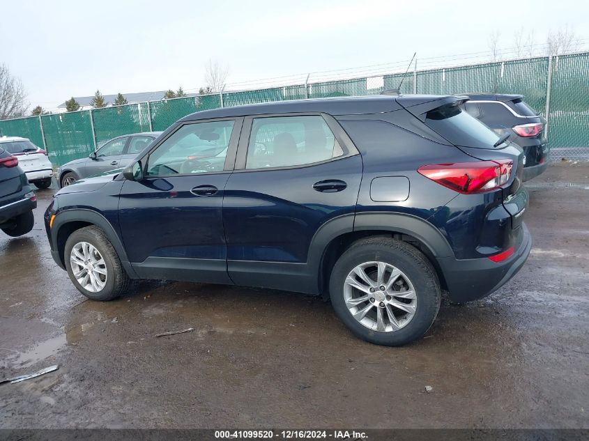 2021 Chevrolet Trailblazer Fwd Ls VIN: KL79MMS22MB100710 Lot: 41099520