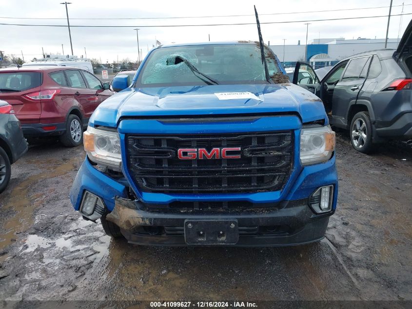 2021 GMC Canyon 4Wd Short Box Elevation VIN: 1GTG6CEN1M1245554 Lot: 41099627