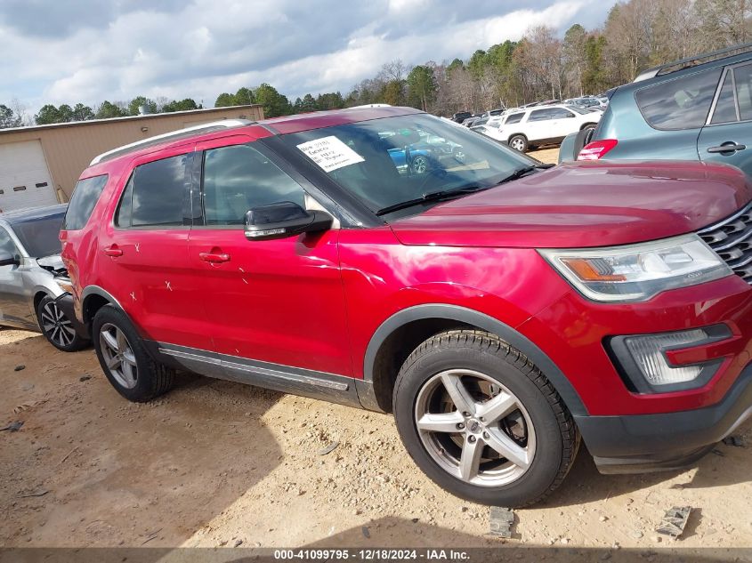 2016 Ford Explorer Xlt VIN: 1FM5K8D81GGB20174 Lot: 41099795