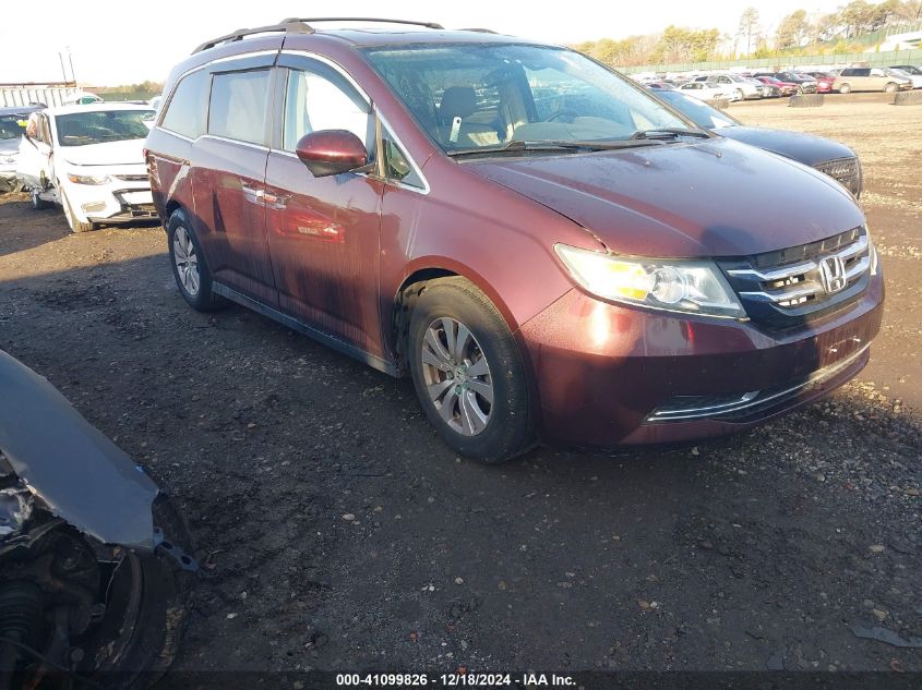 VIN 5FNRL5H60FB016326 2015 Honda Odyssey, Ex-L no.1