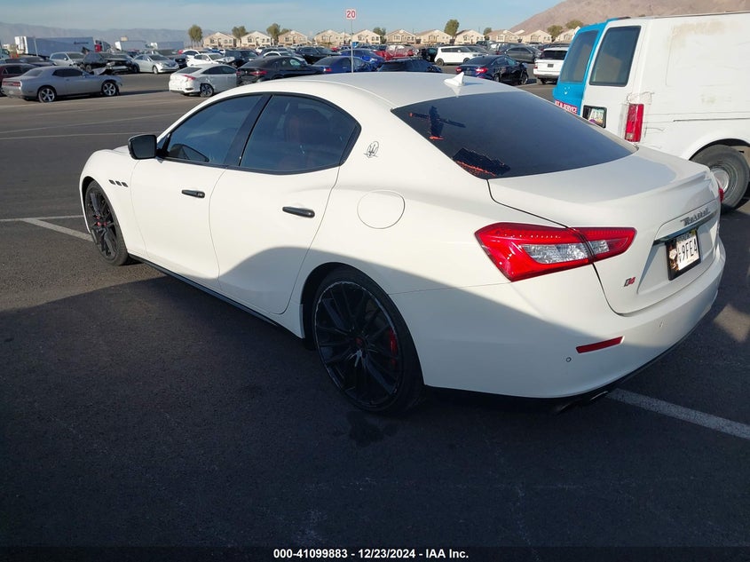 Vin: zam57rta1f1134122, lot: 41590008, maserati ghibli s q4 20153
