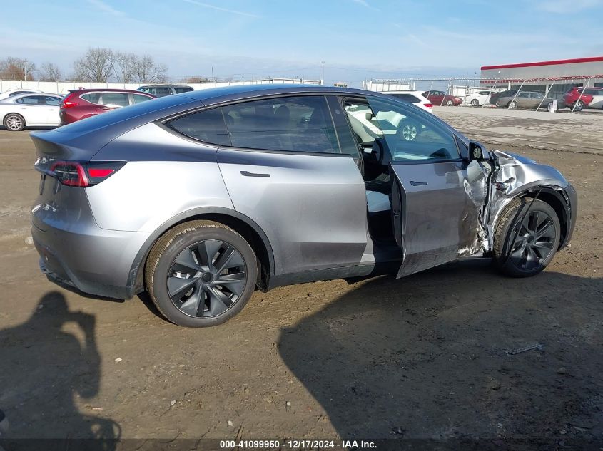 2024 Tesla Model Y Long Range Dual Motor All-Wheel Drive VIN: 7SAYGDEE2RA324530 Lot: 41099950