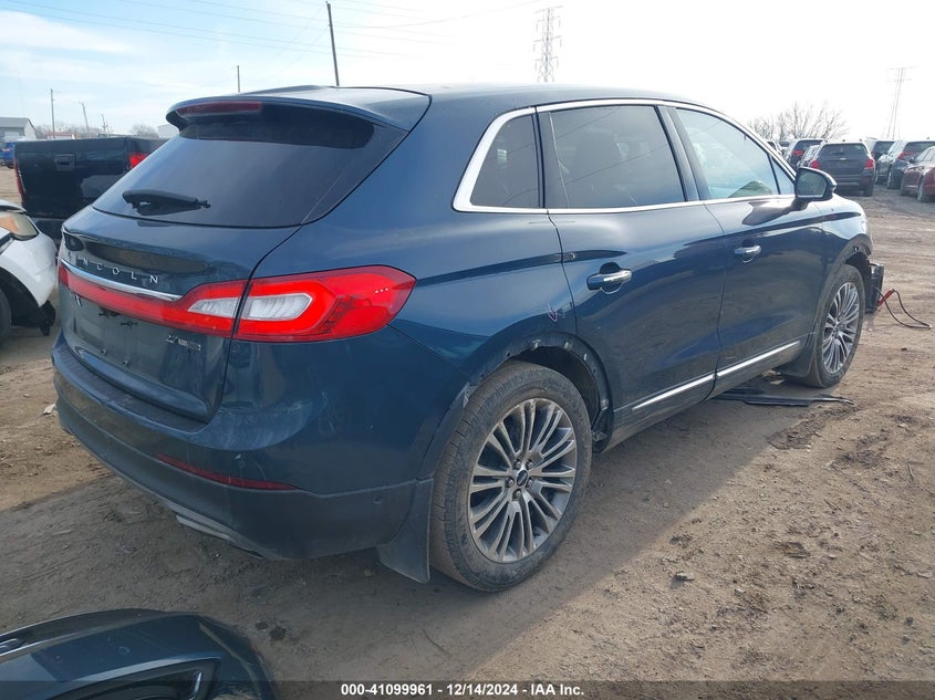 2016 LINCOLN MKX RESERVE - 2LMTJ6LP0GBL35189