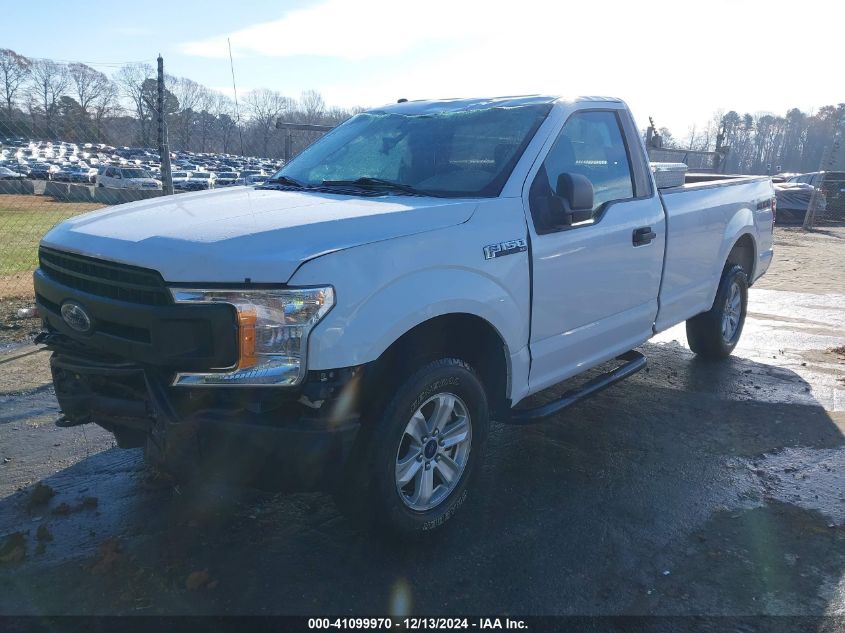 VIN 1FTMF1EB9KKC65572 2019 Ford F-150, XL no.2