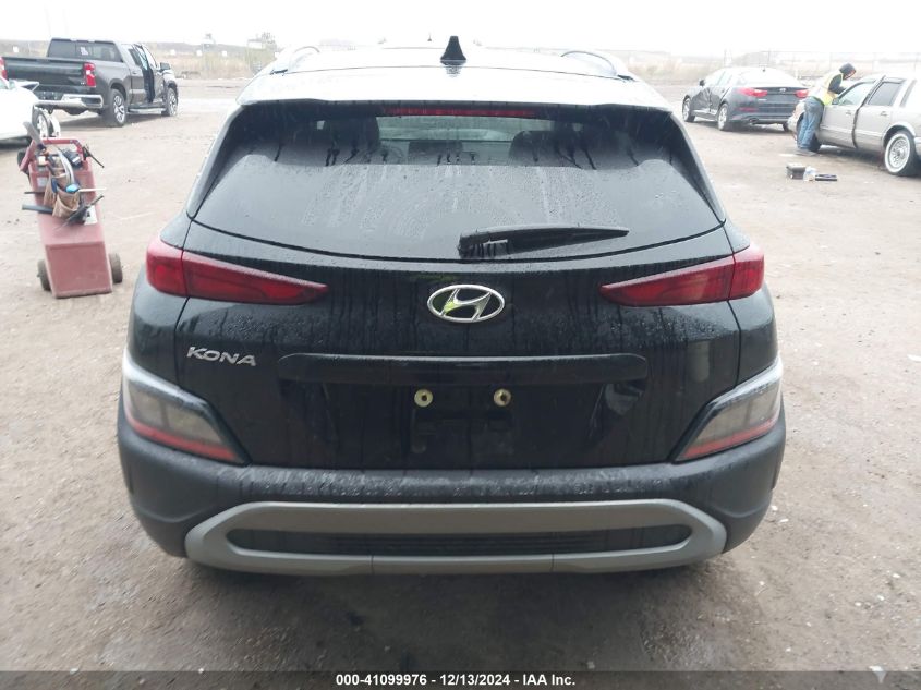 2022 Hyundai Kona Sel VIN: KM8K62AB8NU816209 Lot: 41099976